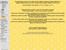 Tablet Screenshot of cesta.cz